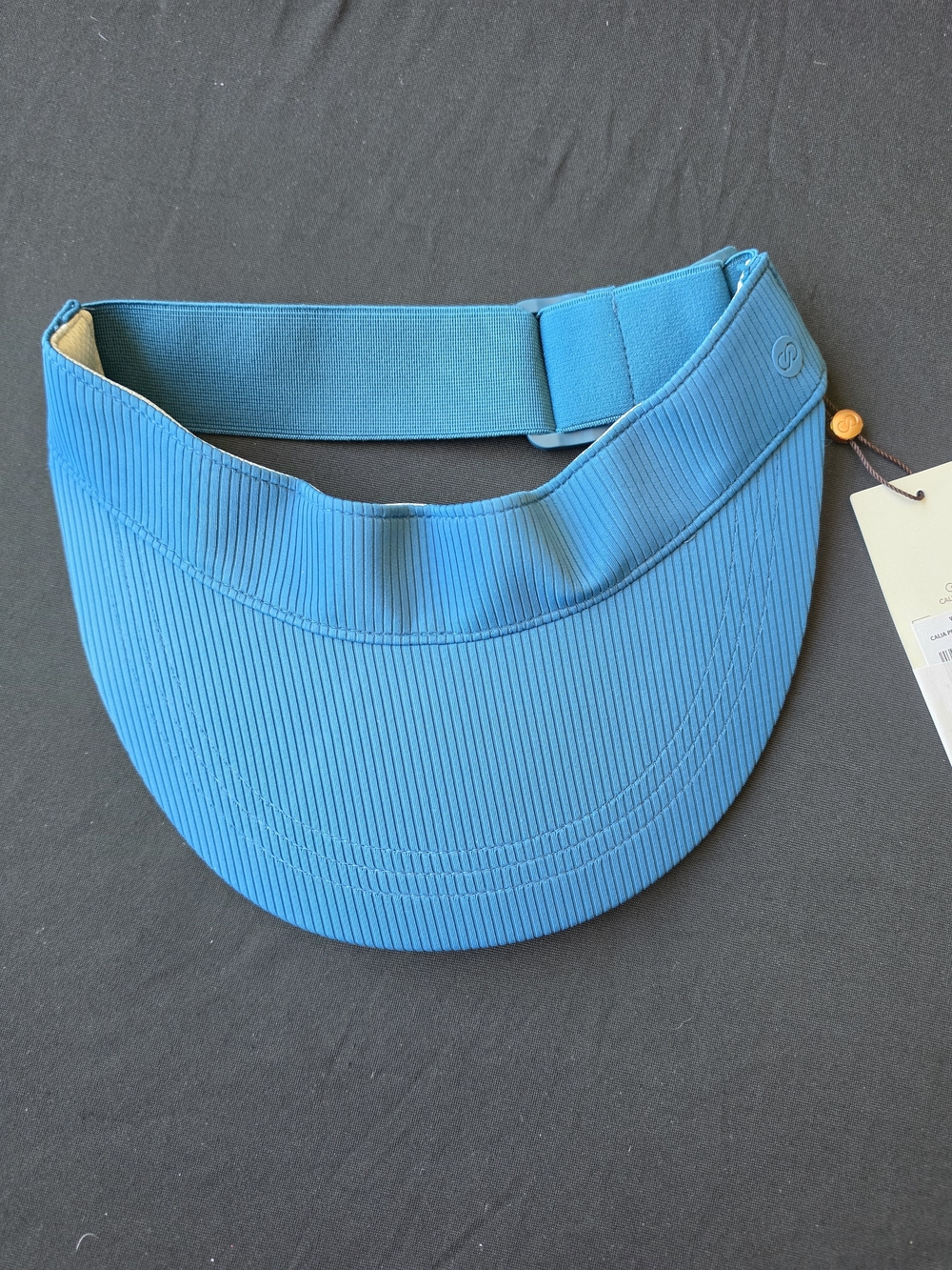 *NWT* CALIA by Carrie Underwood Teal Blue Ribbed Visor